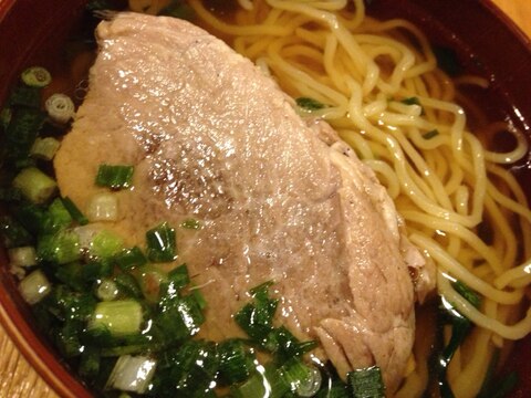 柚子風味あっさりラーメン